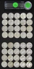 1962 P Washington Silver Quarter Roll - Circulated - 40 Coins - Actual Coins L36