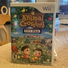 Animal Crossing City Folk (Nintendo Wii) CIB + inserts Complete Tested Working