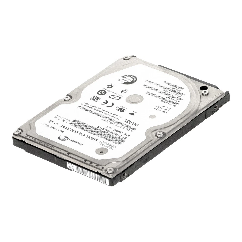 Hard Drive Seagate Momentus 7200.3 ST980411AS 80GB 7.2K 16MB SATA II 2.5'' - Image 2 of 3