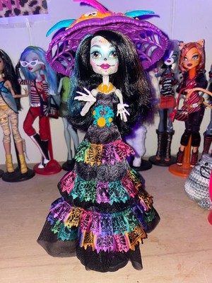 Monster High Doll Skelita Calaveras Dia de Muertos 2024