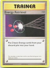 Energy Retrieval 77/108 Uncommon Evolutions Pokemon Lightly Played
