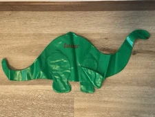 Vintage Sinclair Blow Up Inflatable Promo Dino Dinosaur #830