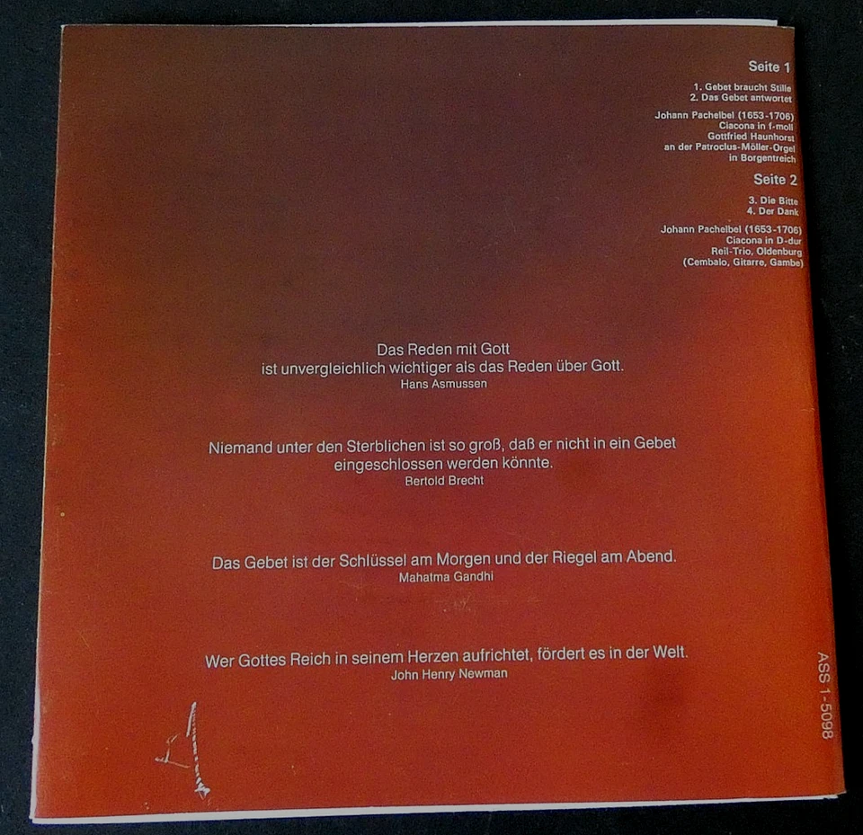 miteinander beten Heiliges Jahr 1975 Bischof Hengsbach Kurmeditationen NEUWERTIG - Bild 2 von 4