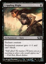 Crippling Blight #85 Magic 2013 (M13)