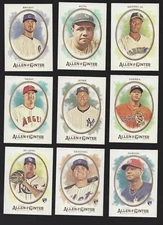 2017 TOPPS ALLEN & GINTER #'s 1-249 (STARS, ROOKIE RC's, HOF) - WHO DO YOU NEED!