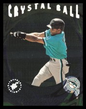 1995 Stadium Club #CB10 Quilvio Veras Florida Marlins Crystal Ball Baseball Card