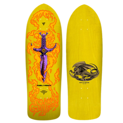 Bones Brigade Tommy Guerrero Series 15 Yellow Skateboard Deck