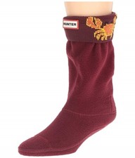 Little Kid Hunter Original Boot Dulse Crab Cuff Socks Winter Size X-Small 5-7 