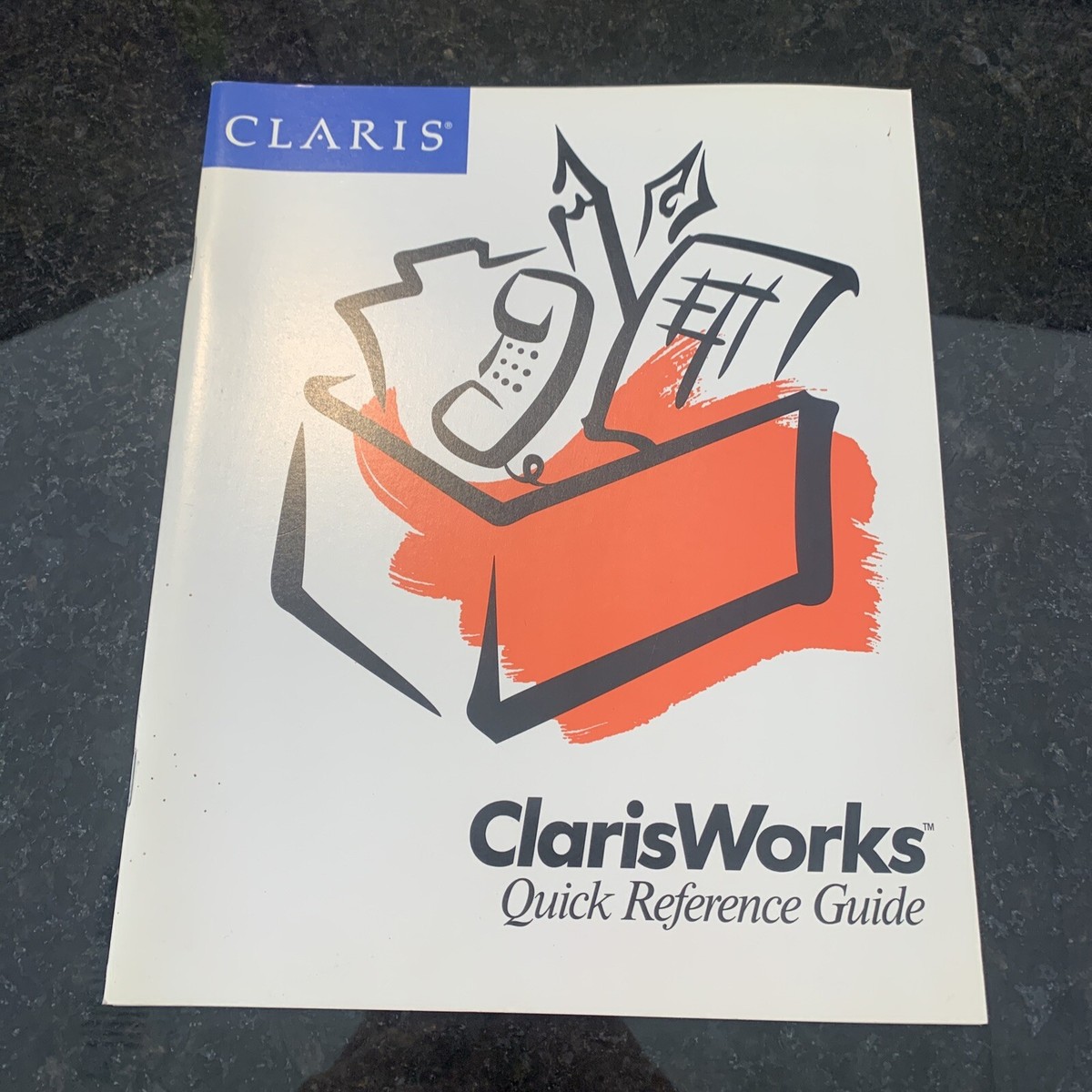 Claris 1991 ClarisWorks Quick Reference Guide | eBay