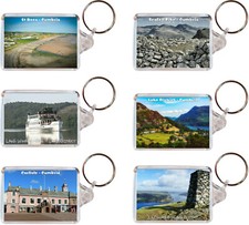Various Cumbria - Double Sided Large Keyring Gift/Present/Souvenir