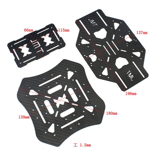 JMT HAZLO TÚ MISMO GPS Drone X4 460 mm Cuadricóptero de radiocontrol Desmontaje KIT APM2.8 FPV Avión - Imagen 9 de 12