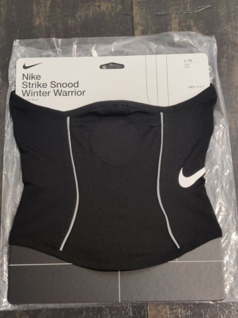 NEW Nike Strike Snood Winter Warrior Neck Warmer Running Soccer Size L/XL Black NEW Nike Strike Snood Winter Warrior Neck Warmer Running Soccer Size L/XL Black