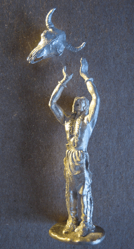 Kit de miniaturas Valiant # 9876 - Oración de búfalo indio americano - 54 mm - Imagen 2 de 2