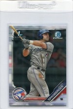 2019 BOWMAN CHROME 1ST RC CHAD SPANBERGER TORONTO BLUE JAYS ROOKIE - 4718