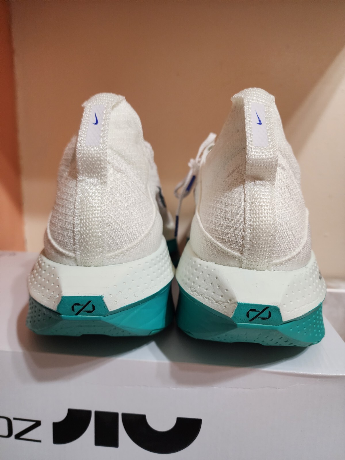 Men's Size 6 Nike Air Zoom Alphafly NEXTpercent 2  White Clear Jade DN3555-100 🔥🔥🔥 image 4