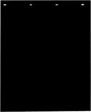 Buyers Products, Two Pack, Black Polymer Mudflaps 24X30 Inch, RC30PPBPKGD