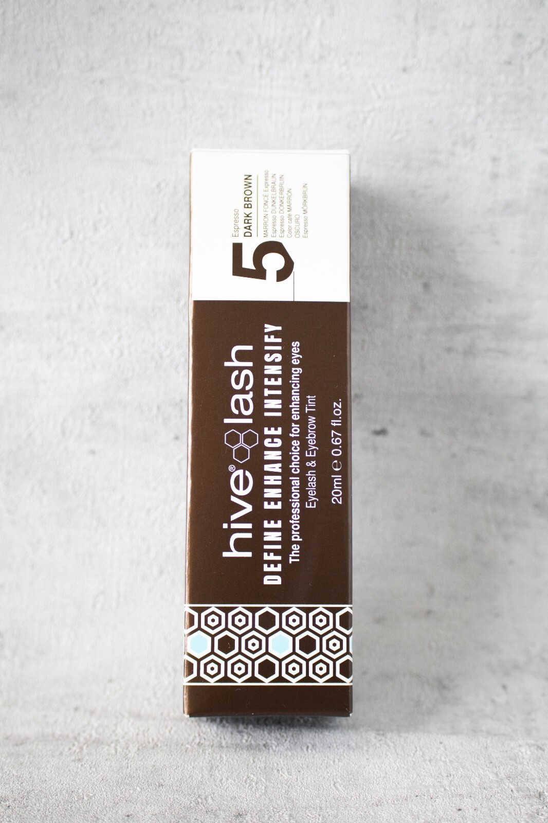 Dark Brown Eyelash & Brow Tint – Hive of Beauty Permanent Salon Dye
