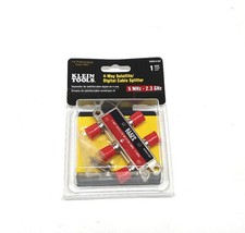 Klein Tools VDV814-637 5 MHz - 2.3 GHz 4 Way Satellite/Cable Splitter