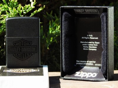 Zippo Lighter - Harley Davidson - HD Bar and Shield