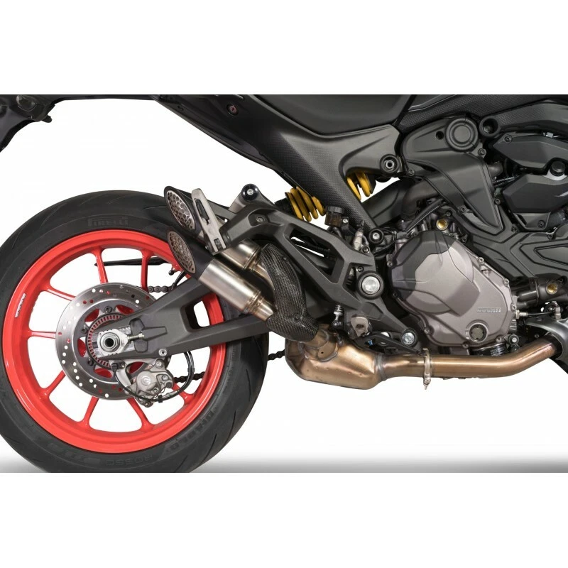 ECHAPPEMENT QD EXHAUST POWER GUN DUCATI 937 MONSTER 2021-2024 - Photo 4/4