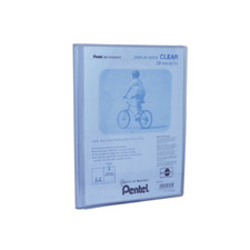 Pentel Recycology A4 Display Book, 20 Pockets, (Choice of 1 Colour or Pack of 5)
