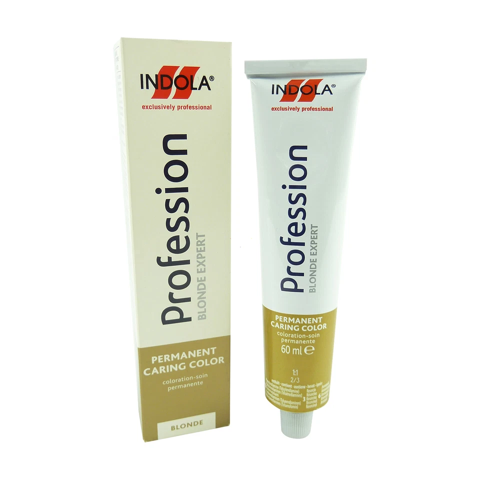 Indola Profession Blonde Expert Pastell Haar Farbe Creme Permanent 60ml
