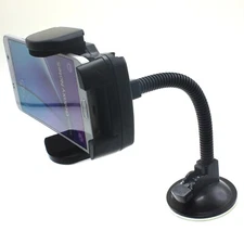For Galaxy S20/S21/S23/FE Windshield Car Mount Holder Glass Cradle Swivel