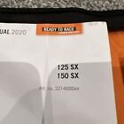 Used 2020 Ktm Sx125 Sx150 Owners Manual Manuals Mx Enduro Free Uk Post