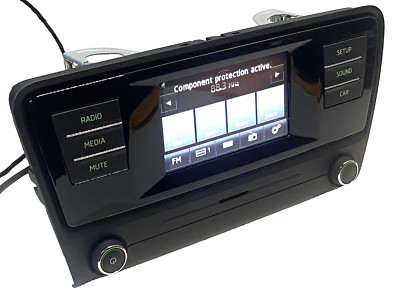MONITOR TOUCHSCREEN DISPLAY BILDSCHIRM  Skoda Octavia 3 MIB 2 ENTRY RADIO DAB