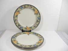 Mikasa Intaglio GARDEN HARVEST CAC29 set of (3) Dinner Plates 11-1/8"