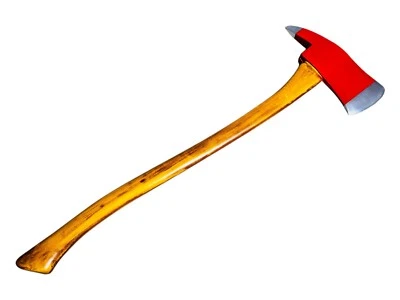 RUBBER JOHNNIES TM Feueraxt Film Requisite PU Pulaski Beil Myers Halloween Beil Zubehör 78 cm