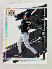 2024 Panini Impeccable #21 Jacob Gonzalez Holo Silver /25