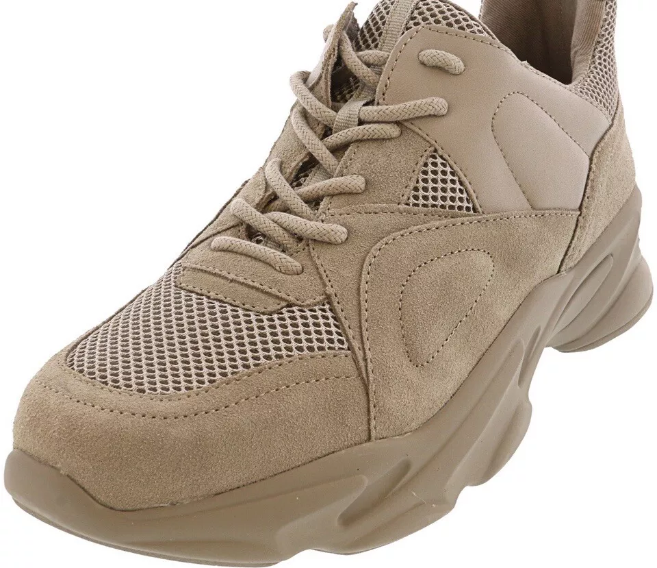 Steve Madden Mens Sneakers MOVER Beige Athletic Dad Shoes Size 11