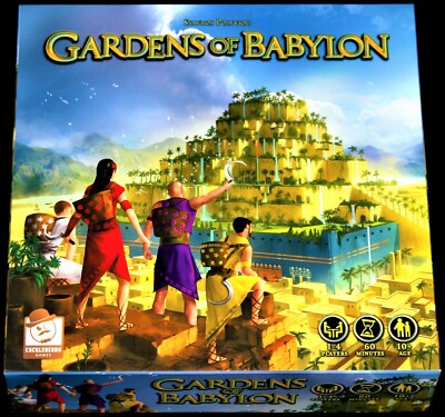 GARDENS OF BABYLON Board Game KICKSTARTER DELUXE EXCLUSIVE wTHE ASSYRIAN EXP NEW