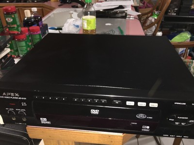 Apex AD-5131 ~ 3-Disc DVD Player W / Karaoke ~ Keine Fernbedienung ~ Sehr Gute