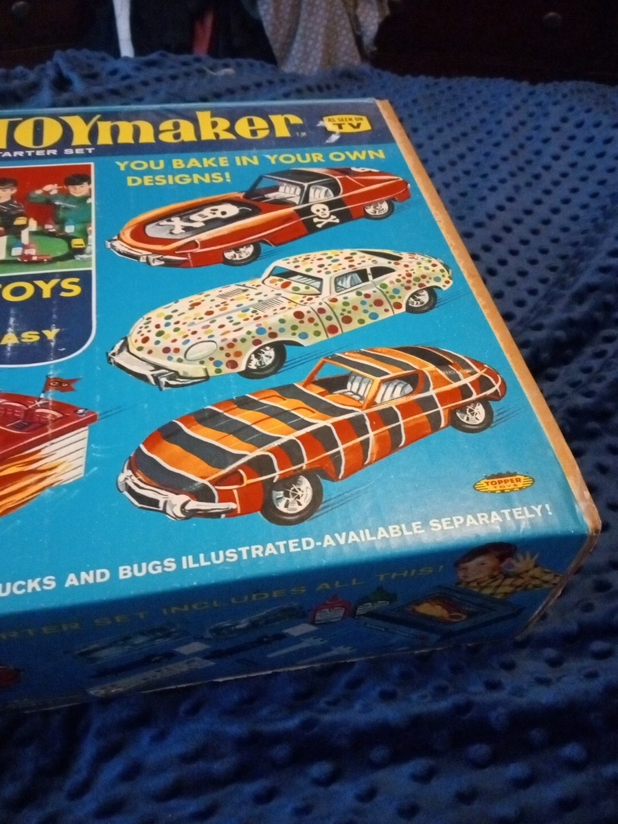 1968 Johnny Toymaker Starter Set w/Box Topper Toys Plastic Model