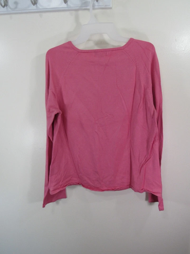 Top Jennifer Moore Talla XL Rosa Pull Over Manga Larga Foto 4 de 4