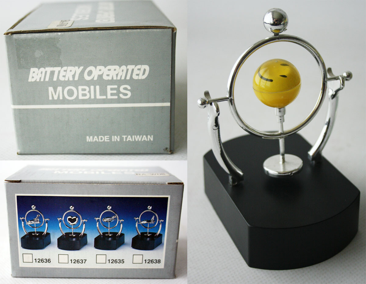 【nabe190様用】ATROPHIED / Pendulum Of Extre VINTAGE 80'S B/O MOBILES MAGNETIC BALANCE KINETIC SMILE FACE