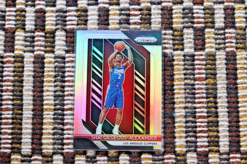 2018 Panini Prizm Shai Gilgeous-Alexander Silver Rookie RC #184 -MINT!