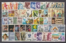 SPAIN - ESPAÑA - YEAR 1979 COMPLETE YEAR SET WITH ALL THE STAMPS