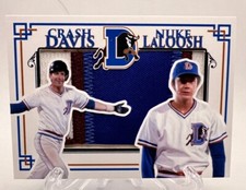 Custom Nuke Laloosh Crash Davis Durham Bulls Rookie Art Card NL22