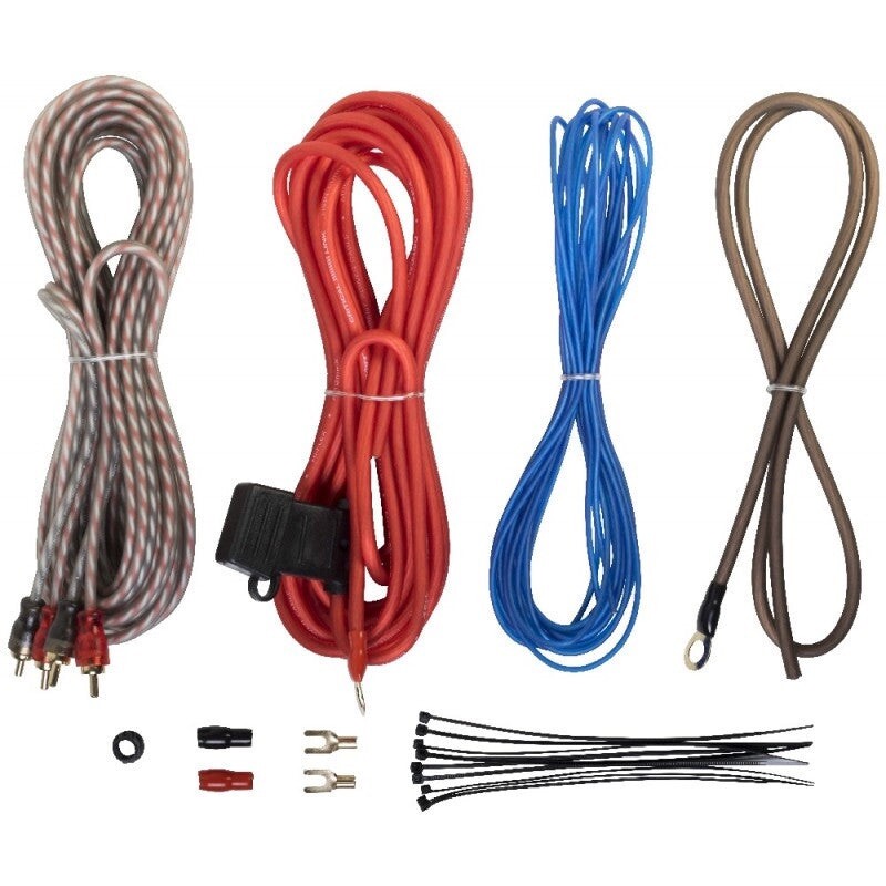 VIBE Critical Link Car Audio 10AWG 500w Amplifier Wiring Installation Cable Kit