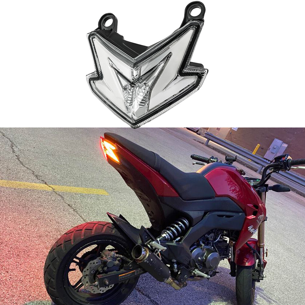 For Kawasaki Z125 Pro 2017-2024 Integrated LED Rear Tail Light