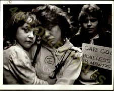 Vintage Press Photograph  1987 Ways Means Hearing Homeless 