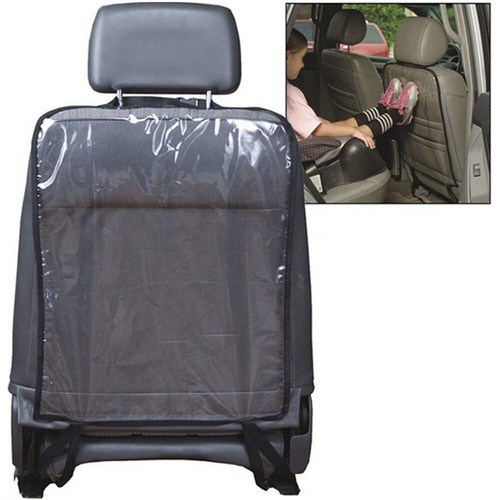 1x Car Care Seat Back Protector Cover for Children Baby Kick Mats Protect Clear - Picture 4 of 8