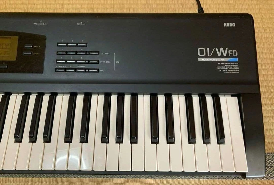 Korg 01/W FD 61-Key Music Workstation Synthesizer – Tested Working - Image 3 of 4