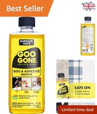 Goo Gone 8oz Adhesive Remover - Citrus Formula for Safe Surface Use, Streak-Free