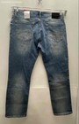 Guess Mens Blue Medium Wash Mid-Rise Denim Straight Jeans Size 40X32 — photo 2