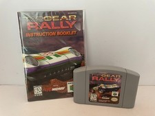Top Gear Rally (Nintendo N64) w/ Manual Authentic Cleaned Tested Working