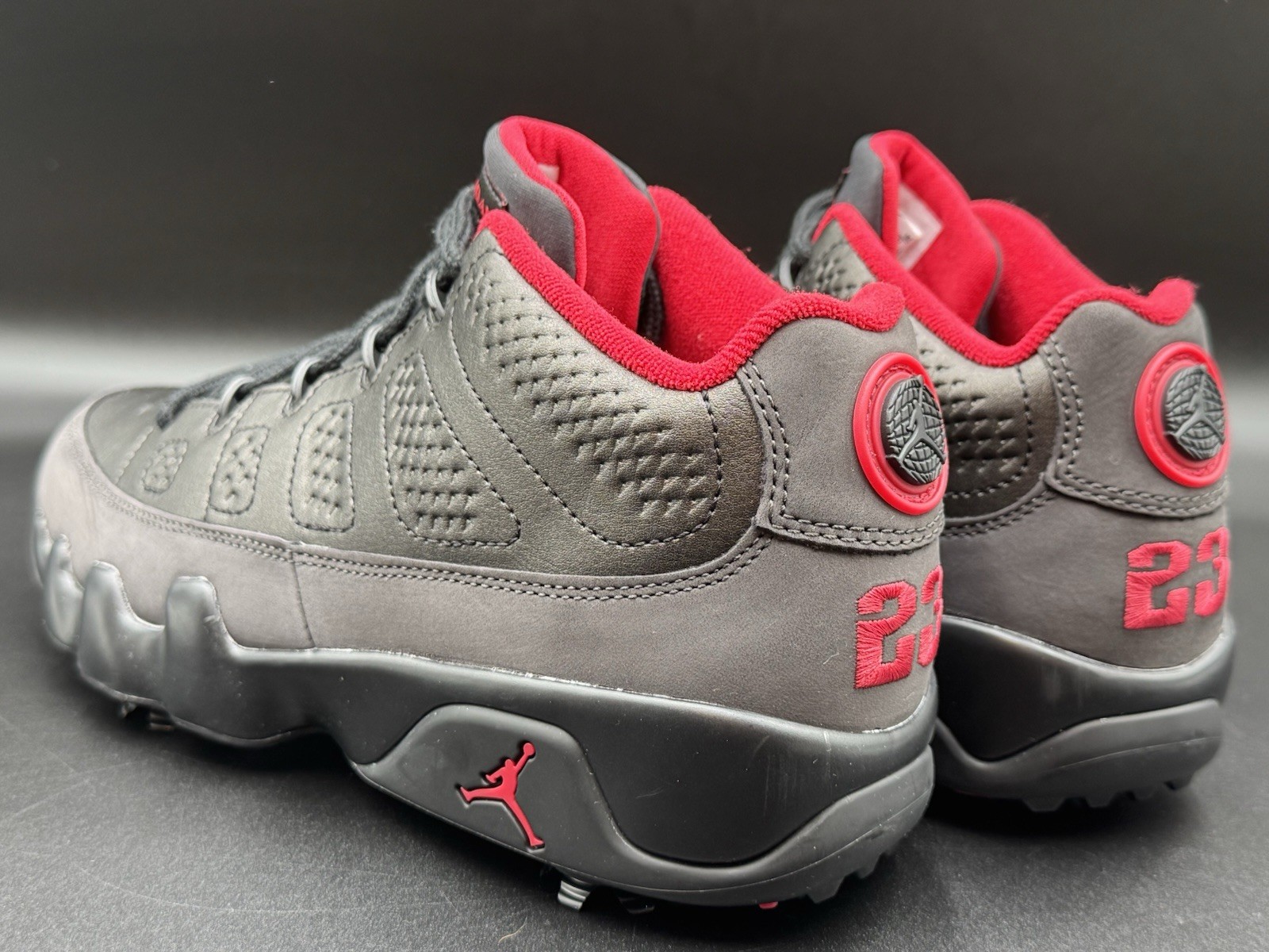 Size 7.5 - Air Jordan 9 Golf Low Charcoal Shoes  Brand New! ⛳️ thumbnail 6